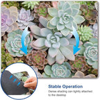 Mouse Pad, Cute Succulent Cactus Plants Mouse Pads, Square Washable Cloth - Image 6