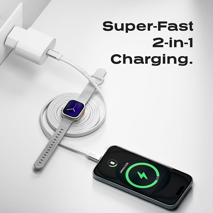 Statik MagStack Duo 2 in 1 USB C to USB C Cable Charging Station - Image 2