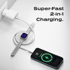Statik MagStack Duo 2 in 1 USB C to USB C Cable Charging Station - Image 2