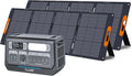 ALLWEI LiFePO4 Solar Generator 2400W by ALLWEI