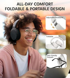 Edifier W830NB Wireless Over Ear Headphones - Image 7