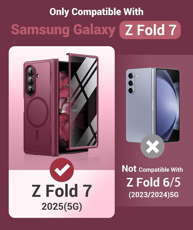 BERFY Magnetic for Samsung Galaxy Z Fold 7 Case - Image 8