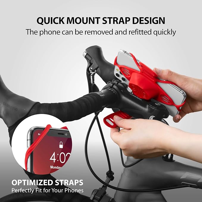 BONE】 Bike Tie Pro 4 Bike Phone Mount Bicycle Phone Holder - Image 6