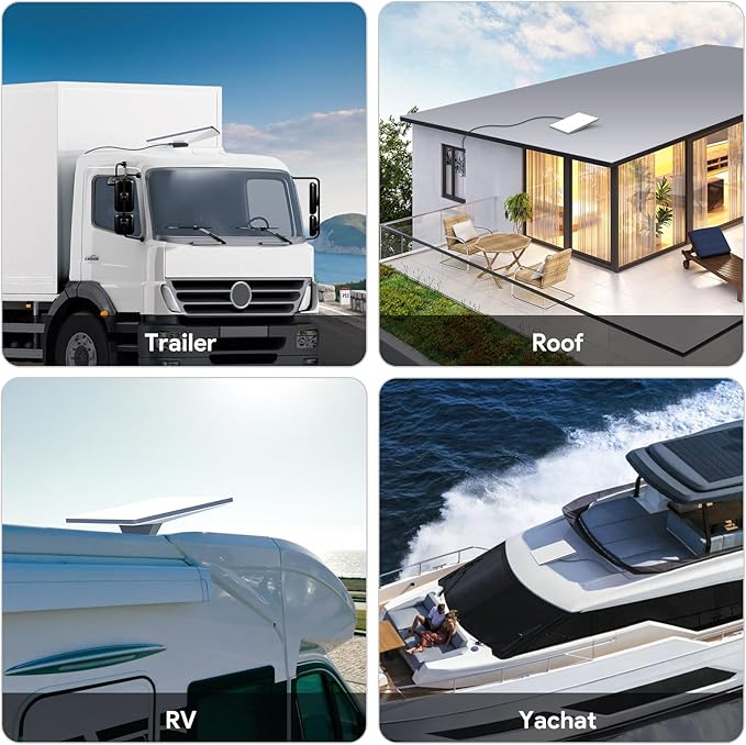 XLTTYWL Starlink Mini Mount, Premium Star Link Mimi Standard Mobility Roof RV - Image 6