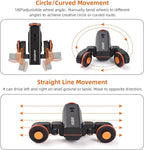 Andoer Video Camera Dolly with Ballhead & Phone Holder, 3-Speed Motorized Auto - Image 3