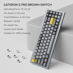 Keychron Q7 Wired Custom Mechanical Keyboard, 70% Layout QMK/VIA Programmable - Image 7