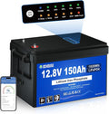 DC HOUSE 12V 150Ah LiFePO4 Lithium Battery by DCHOUSE