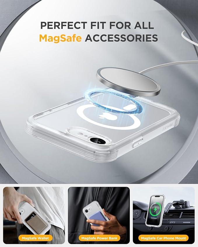 Miracase Magnetic for iPhone 16e Case Full-Body Phone - Image 6