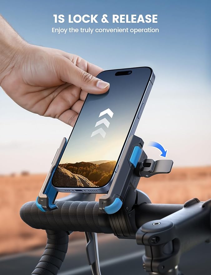 Lamicall Motorcycle Bike Phone Mount - Image 3