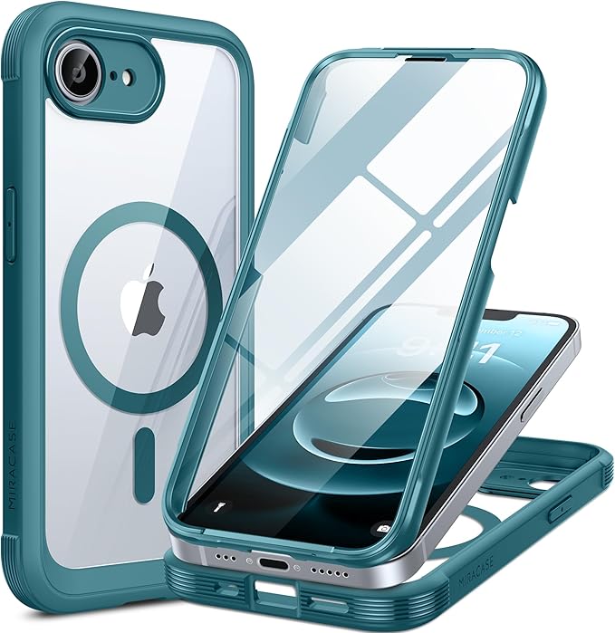Miracase Magnetic for iPhone 16e Case Full-Body Phone by Miracase