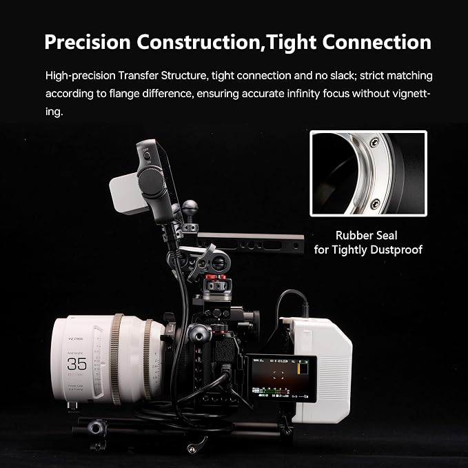 VILTROX PL-X Lens Adapter, Lens Converter Ring Camera Lens Mount Adapter Ring - Image 5