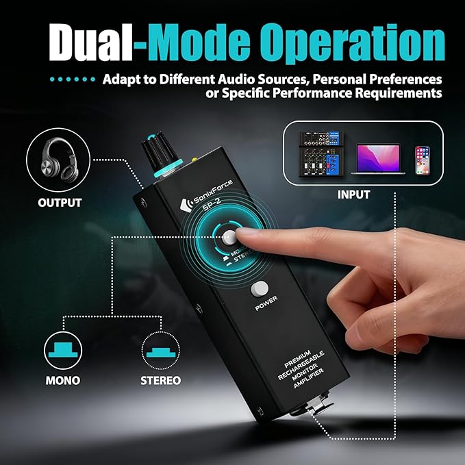 Rechargeable Headphone Amp - Image 3
