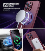 Magnetic for iPhone 16 Pro Max Case Slim Soft Silicone Bumper Shockproof - Image 3