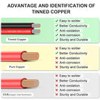 14 Gauge Wire 100FT Tinned Copper Wire-2 Conductor Parallel Wire Insulated - Image 4