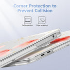 Case for MacBook Pro 13 inch with/Without Touch Bar, Hard Shell + Keyboard - Image 3