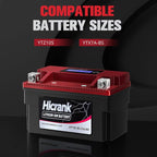 YTZ10S Lithium 12V 6Ah 360CCA LiFePO4 Motorcycle Battery, Powersports Battery - Image 4
