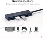 Plugable 4 Port USB Hub 3.0, USB Splitter - Image 5