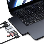 Satechi 7 in 1 USB C Hub Multiport Adapter Pro Slim, USB C Dongle, 100W Charging by Satechi