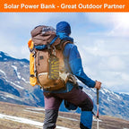 Solar Charger Power Bank 49800mAh Wireless Portable Phone Charger, 22.5W QC3.0 - Image 7