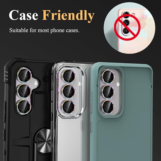 YWXTW Camera Lens Protector for Samsung Galaxy S24 / S23 / S23 Plus, 9H - Image 6