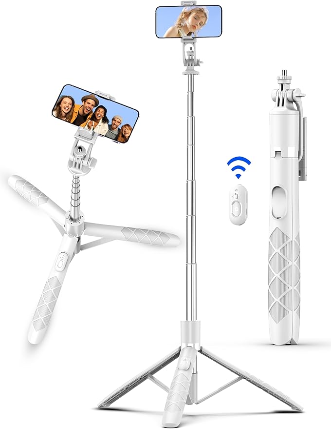 71" Phone Tripod Selfie Stick, All-in-1 by SelfieShow