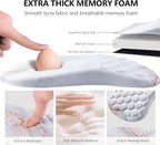 Mouse Pad Wrist Support, Laokiiy 2 in1 Keyboard Wrist Rest+ Ergonomic Mouse Pad - Image 3
