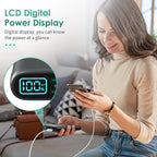 Portable Charger 38800mAh, LCD Display Power Bank, 5 USB Outputs Battery Pack - Image 8