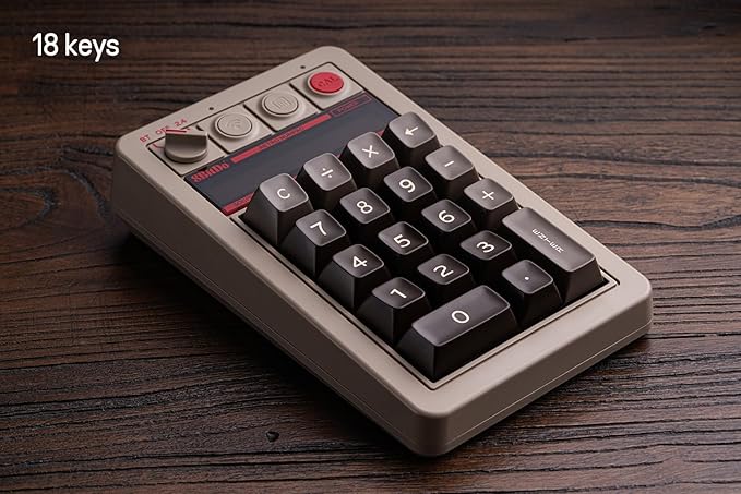 8Bitdo 18 Key Retro Mechanical Numpad, Supports PC & Standard Calculator Mode - Image 8