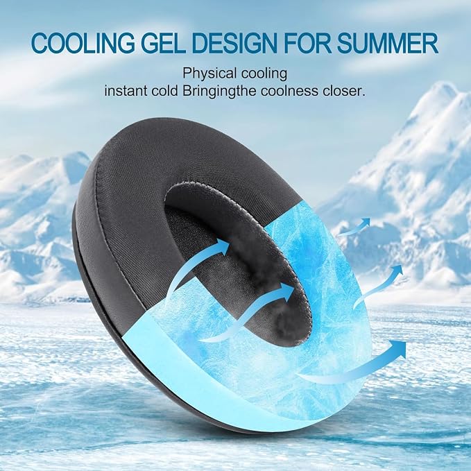 GVOEARS Cooling Gel Replacement Ear Pads - Image 4