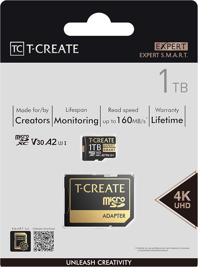 TEAMGROUP T-Create Smart A2 1TB Micro SDXC U3 V30 4K R/W Speed up to 160/150 - Image 8