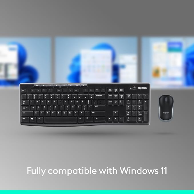 Logitech MK270 Wireless Keyboard and Mouse Combo - Image 8