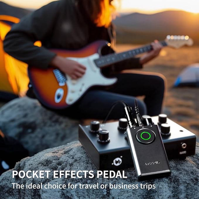MOOER Prime P1 Multi-Effects Processor Headphone Amp, Bass Guitar Pedals - Image 4