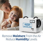 ALORAIR 120 Pints Commercial Dehumidifier - Image 2