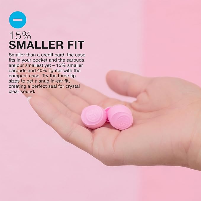 JLab Go Air Pop True Wireless Earbuds, in Ear Headphones, Ear Buds - Image 5