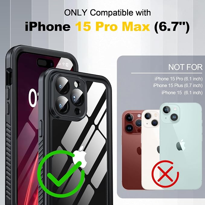 for iPhone 15 Pro Max Case Waterproof - Image 8
