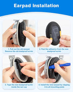 Link Dream Ear Pads for Bose Quiet Comfort 35 Soft Protein Leather Replacement - Image 7