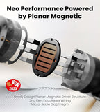 Edifier NeoBuds Planar Wireless Bluetooth Earbuds, 12mm Planar Magnetic Drivers - Image 2