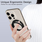 COOLQO 1Pc 360 Spin Cell Grip Ring Phone Stand Magnetic Holders - Image 6