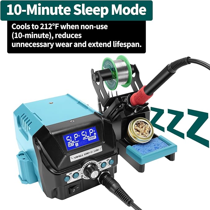 YIHUA 939D+ III EVO Digital Soldering Iron Station Kit 110W High Power - Image 4