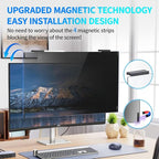 Magnetic Monitor Privacy Screen 27 inch, 9H Hanging Privacy Screen - Image 2