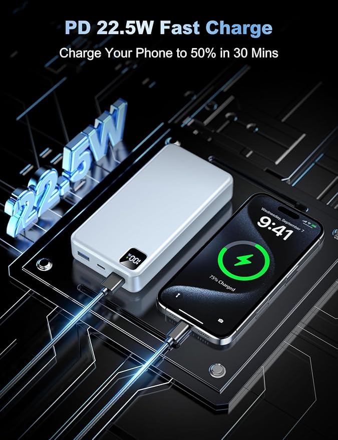 Portable Charger Power Bank 56800mAh Battery Pack-22.5W Fast Charging - Image 2