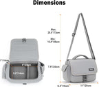 CADeN Camera Bag Case Shoulder Crossbody Bag Compatible - Image 8