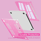 CISSOOK Compatible with MacBook Air 13.6 inch Case Glitter 2025 2024 2023 2022 - Image 4