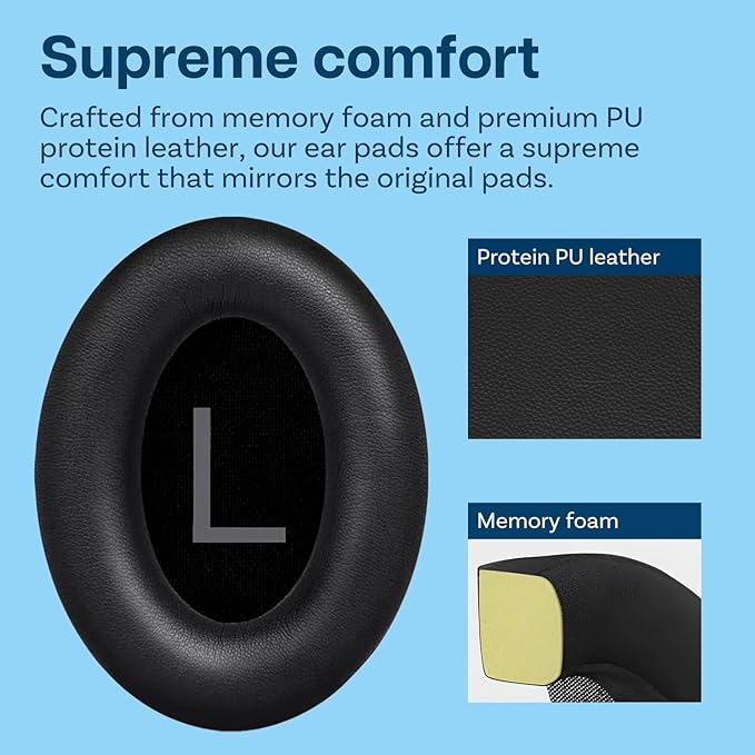 Ear Pads Replacement for Bose QuietComfort 45 / QuietComfort SE/New Quiet - Image 3