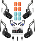 Movo PodPro Portable Podcast Equipment Bundle by Movo