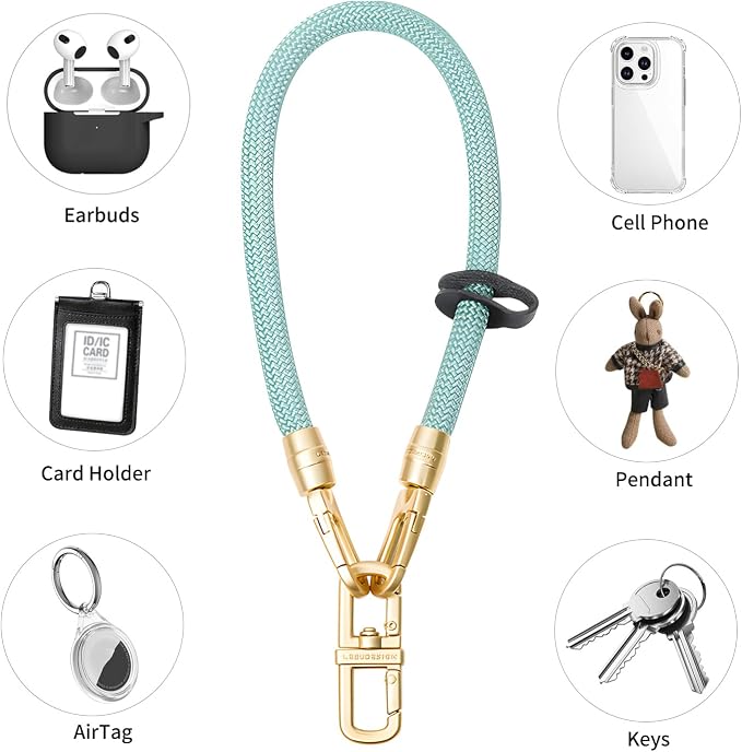Universal Cell Phone Lanyard Wrist Strap, Phone Bracelet Strap, Phone Charms - Image 6
