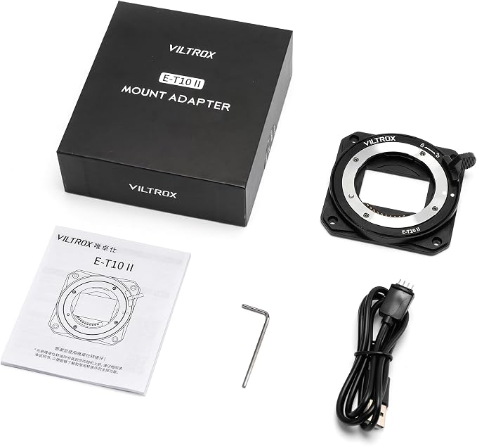 VILTROX E-T10 II Lens Mount Adapter, E Mount Lens to Z-CAM Cinema Cameras - Image 9