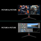 KTC 34 Inch Curved Ultrawide Gaming Monitor, 3440x1440p 165Hz 1ms, 1500R Curved - Image 7