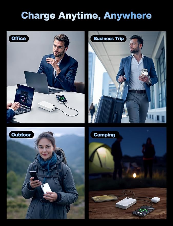 Portable Charger Power Bank, 56800mAh Battery Pack, 22.5W Fast Charging - Image 7