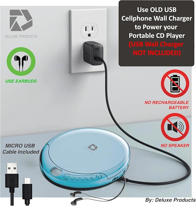 Deluxe Products CD Player Portable - Image 5